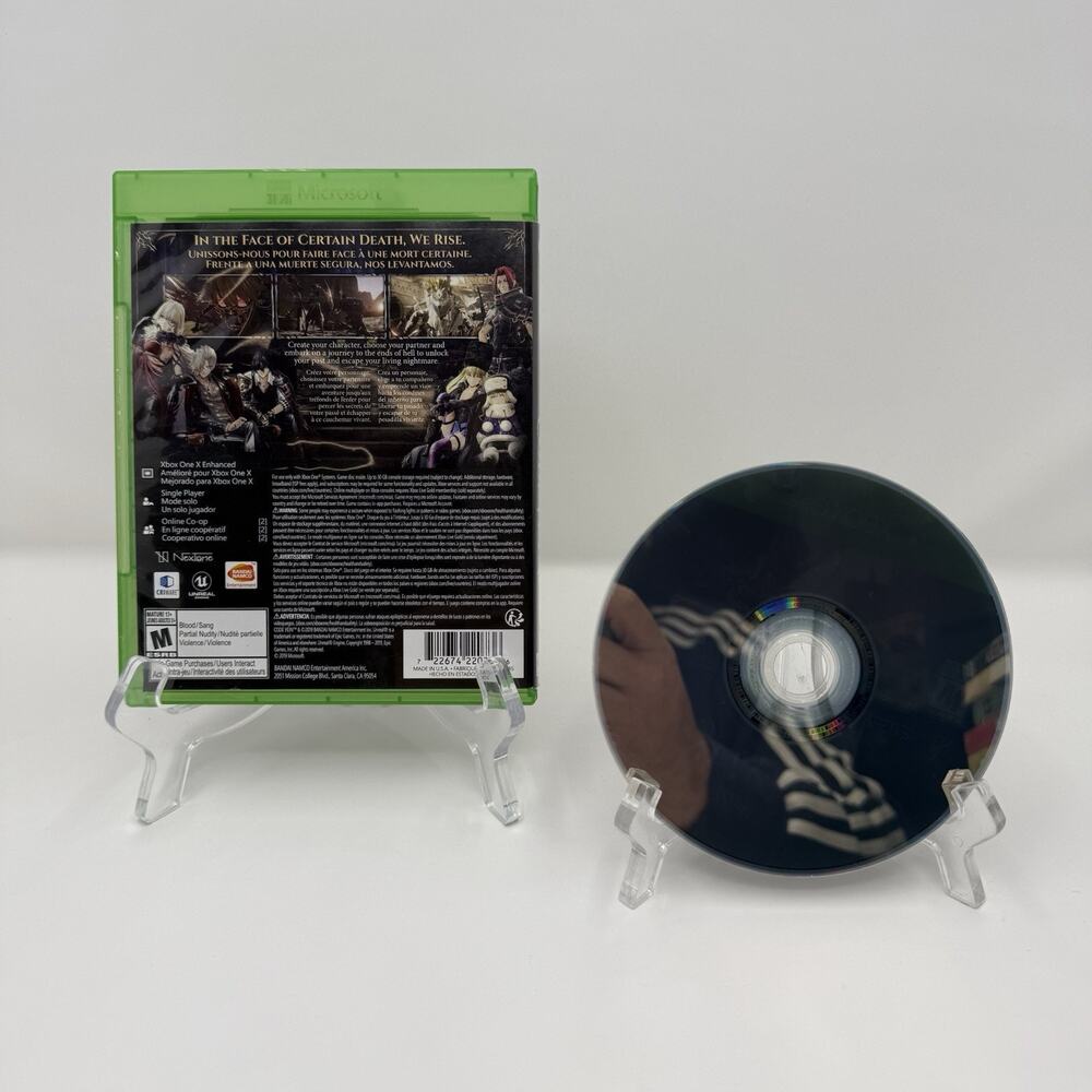 Code Vein Xbox One Game CIB Tested - Picture 2 of 4